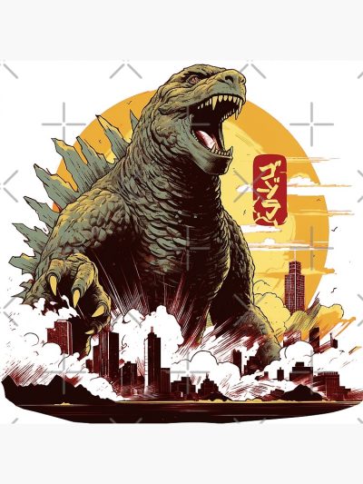 Alternative view of Godzilla Atomic Titan Legendary Monster Tapestry