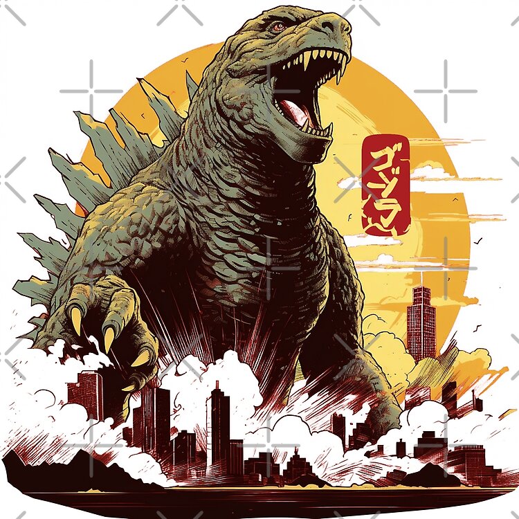 Godzilla Atomic Titan Legendary Monster Tote Bag - Image 2