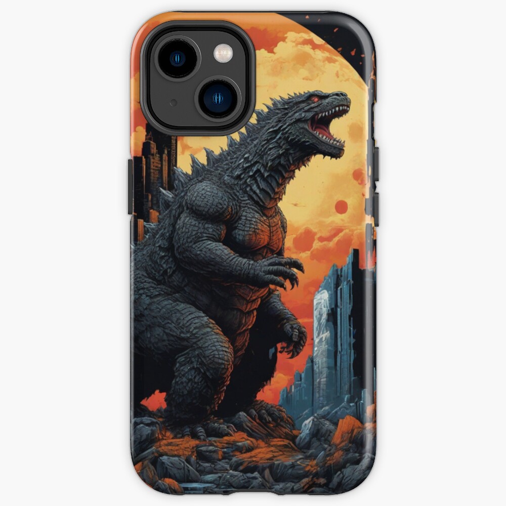 Godzilla City Rampage Urban Kaiju Iphone Case