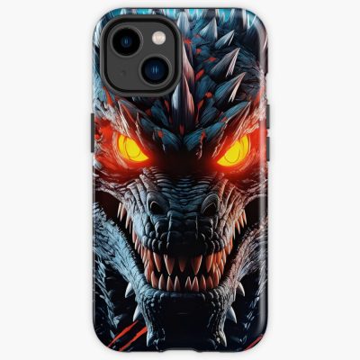 Godzilla Angry Glowing Eyes Rage Titan Iphone Case