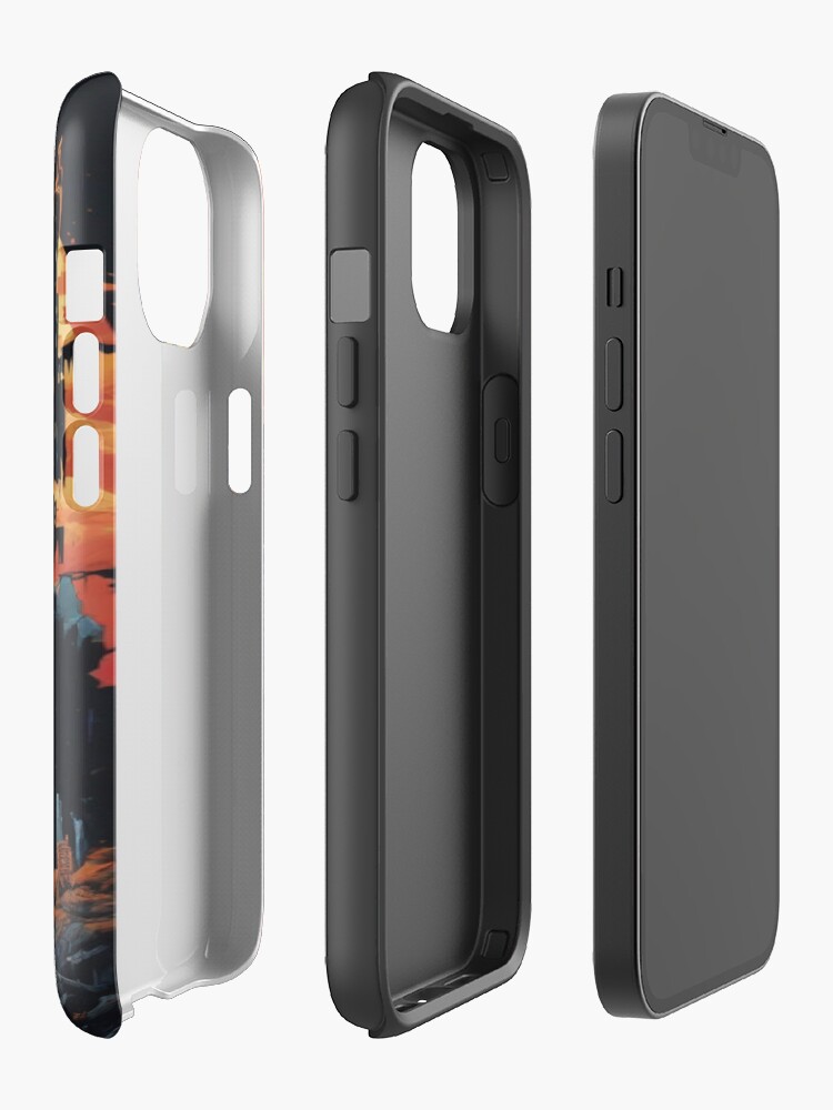 Godzilla City Rampage Urban Kaiju Iphone Case - Image 2