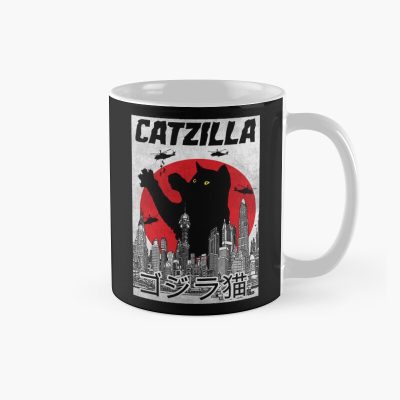 Catzilla Kaiju Cat Monster Cute Savage Mug