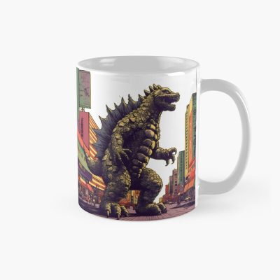 Tokyo Monster Lizard Godzilla City Kaiju Mug
