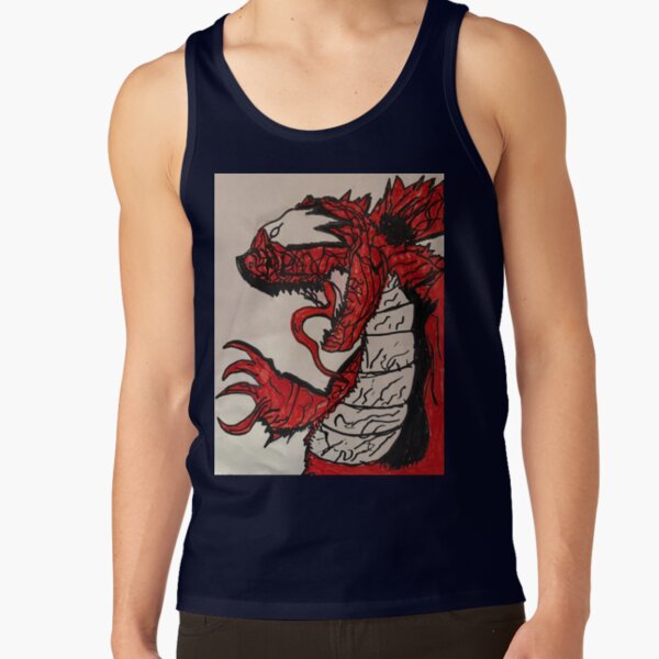 Carnage Godzilla Savage Kaiju Titan Fury Tank Top - Image 5