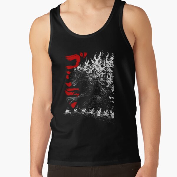 Gojira Millennium Godzilla 2000 Shin Minus One Kaiju Tank Top
