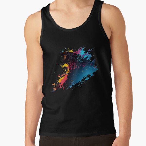 Godzilla Chaos Bringer Destruction Beast Tank Top - Image 2