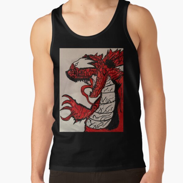 Carnage Godzilla Savage Kaiju Titan Fury Tank Top - Image 3
