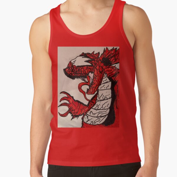 Carnage Godzilla Savage Kaiju Titan Fury Tank Top
