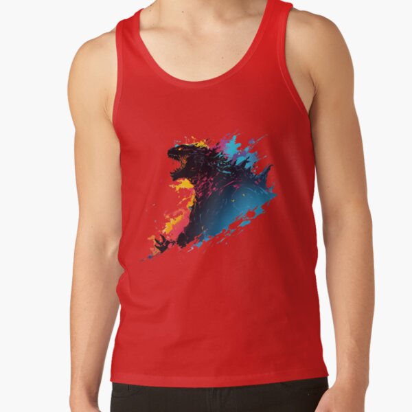 Godzilla Chaos Bringer Destruction Beast Tank Top - Image 4