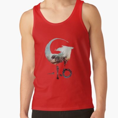 Godzilla Minus One Dark Apocalypse Kaiju Tank Top