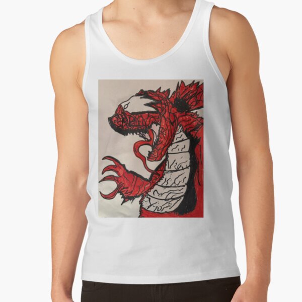 Carnage Godzilla Savage Kaiju Titan Fury Tank Top - Image 2