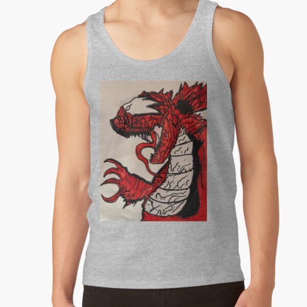 Carnage Godzilla Savage Kaiju Titan Fury Tank Top - Image 4