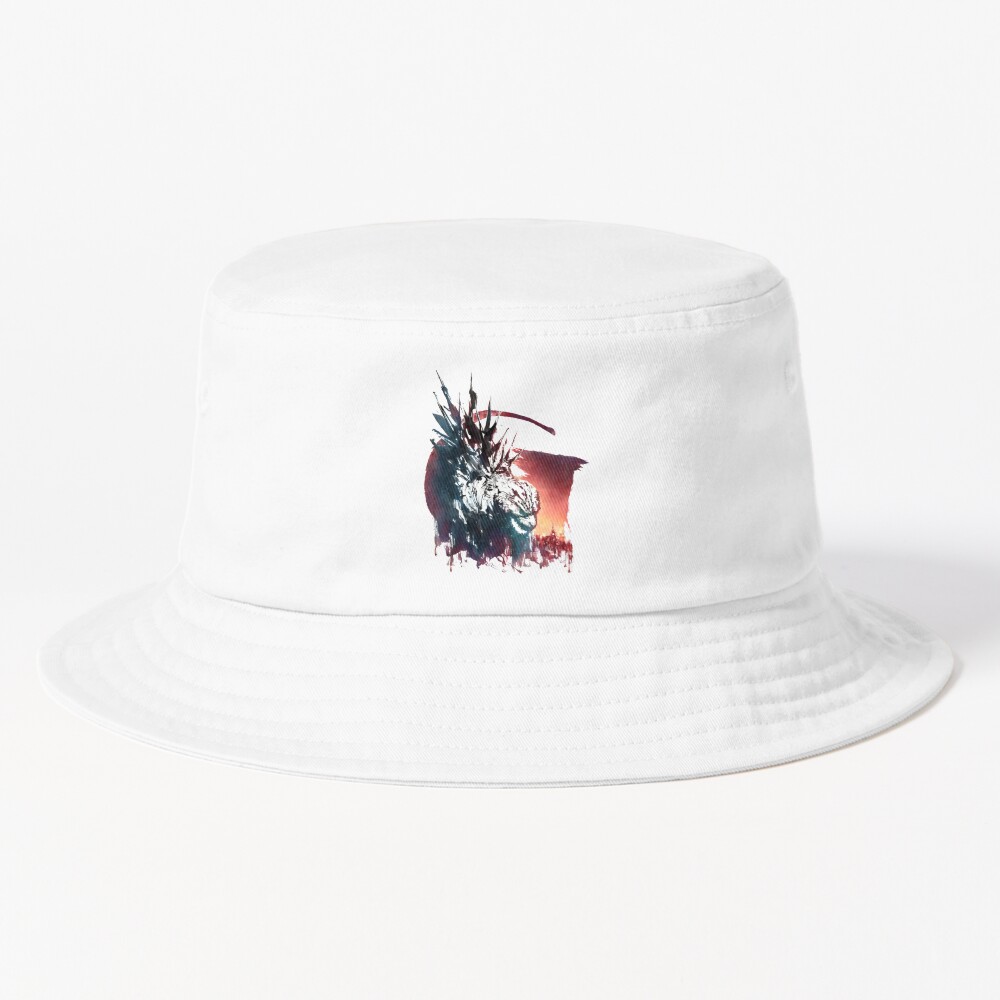 Godzilla Minus One Dark Kaiju Apocalypse Titan Bucket Hat