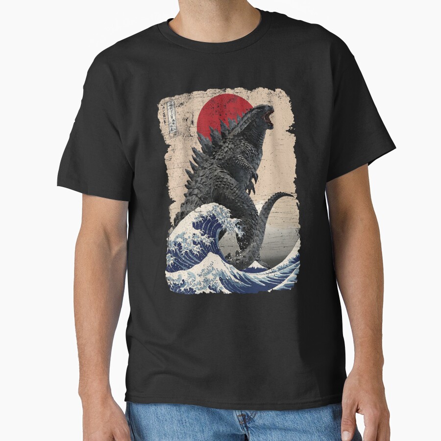 Cute Godzilla Kawaii Kaiju Style T-shirt