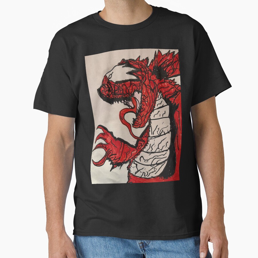 Carnage Godzilla Savage Kaiju Titan Fury T-shirt - Image 3