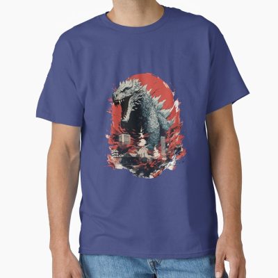 Godzilla City Attack Urban Destruction Kaiju T-shirt