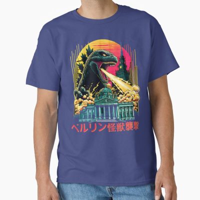 Godzilla Berlin Monster Attack Urban Kaiju T-shirt