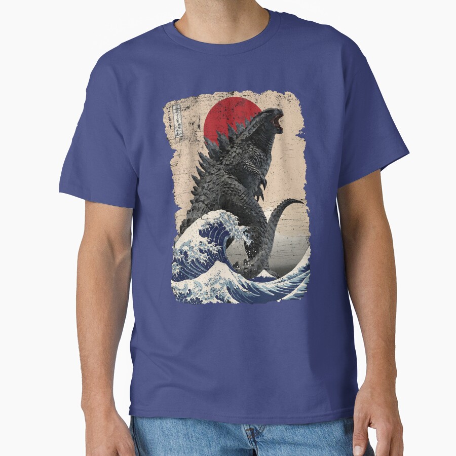 Cute Godzilla Kawaii Kaiju Style T-shirt - Image 4