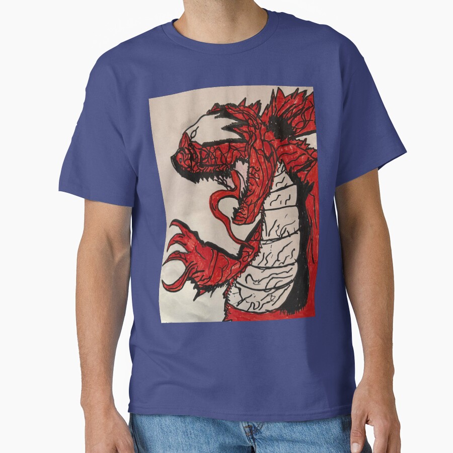 Carnage Godzilla Savage Kaiju Titan Fury T-shirt - Image 5