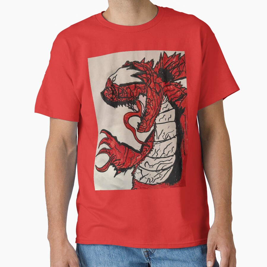 Carnage Godzilla Savage Kaiju Titan Fury T-shirt - Image 6
