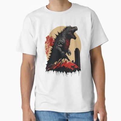 Alternative view of Godzilla Dark Titan Apocalypse Beast T-shirt