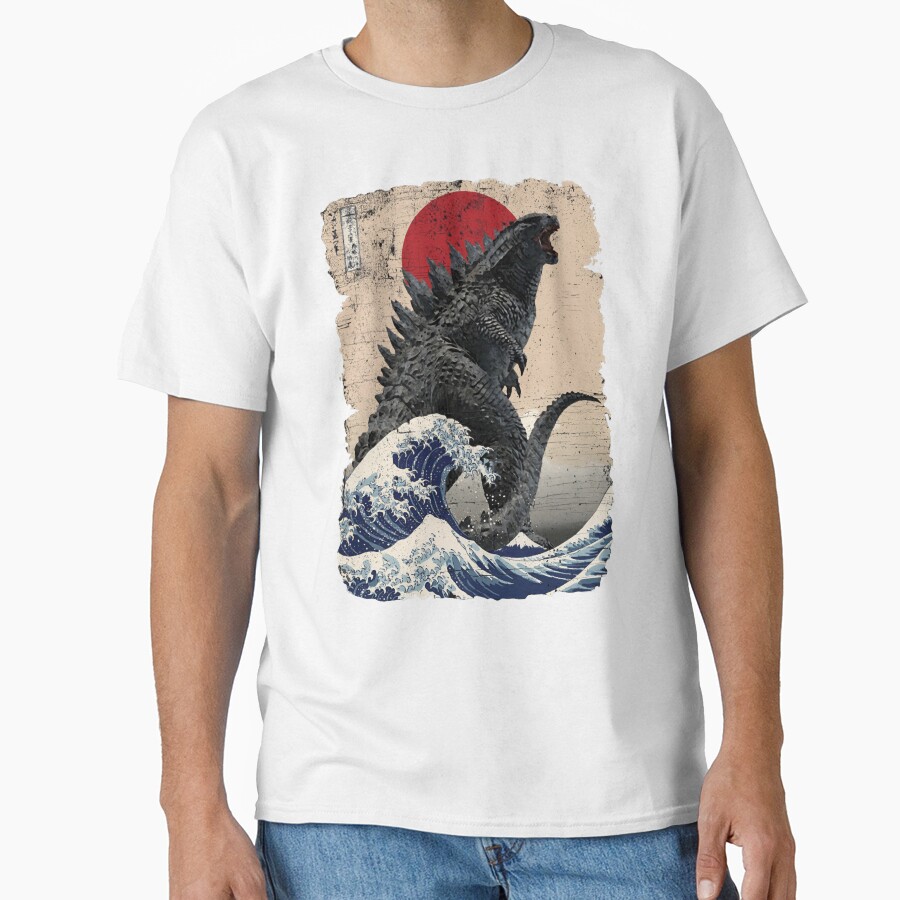 Cute Godzilla Kawaii Kaiju Style T-shirt - Image 2