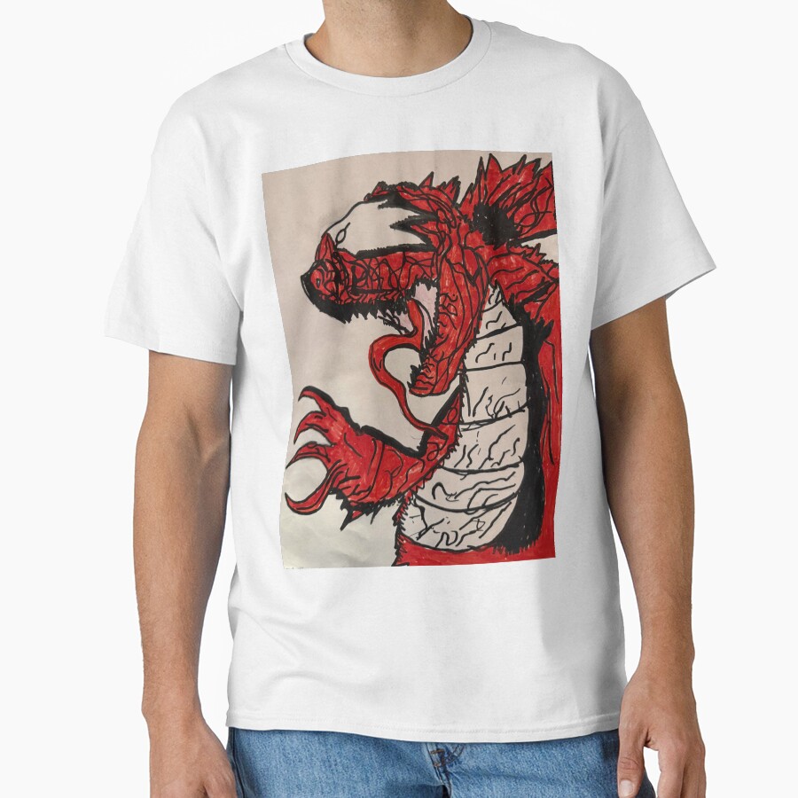 Carnage Godzilla Savage Kaiju Titan Fury T-shirt - Image 2