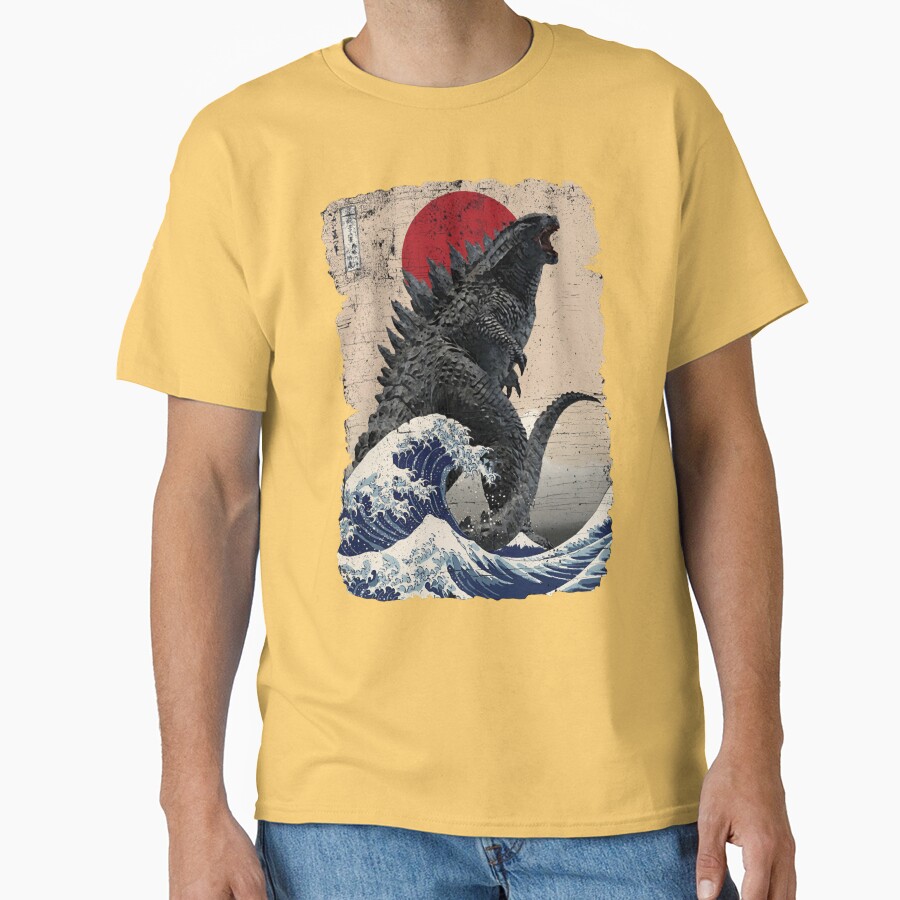 Cute Godzilla Kawaii Kaiju Style T-shirt - Image 6