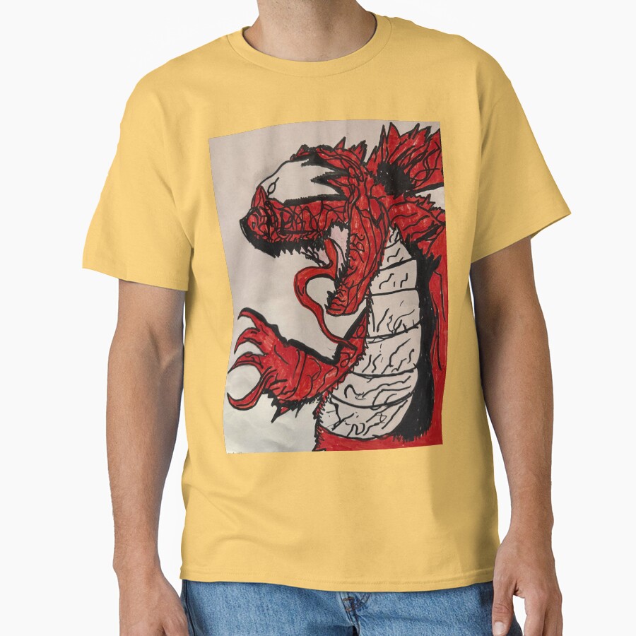 Carnage Godzilla Savage Kaiju Titan Fury T-shirt