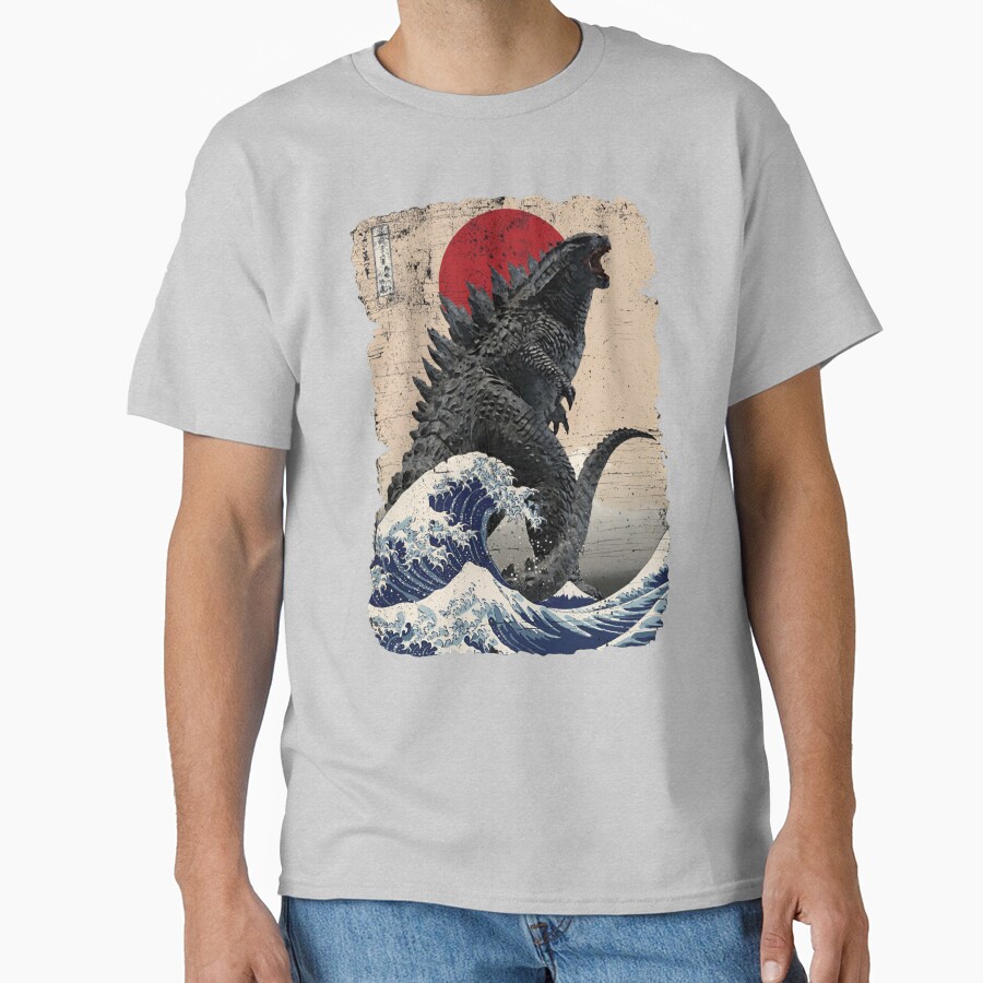 Cute Godzilla Kawaii Kaiju Style T-shirt - Image 3