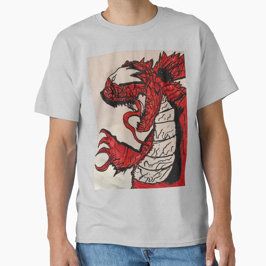 Carnage Godzilla Savage Kaiju Titan Fury T-shirt - Image 4