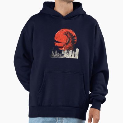 Godzilla Cityscape Urban Kaiju Monster Hoodie