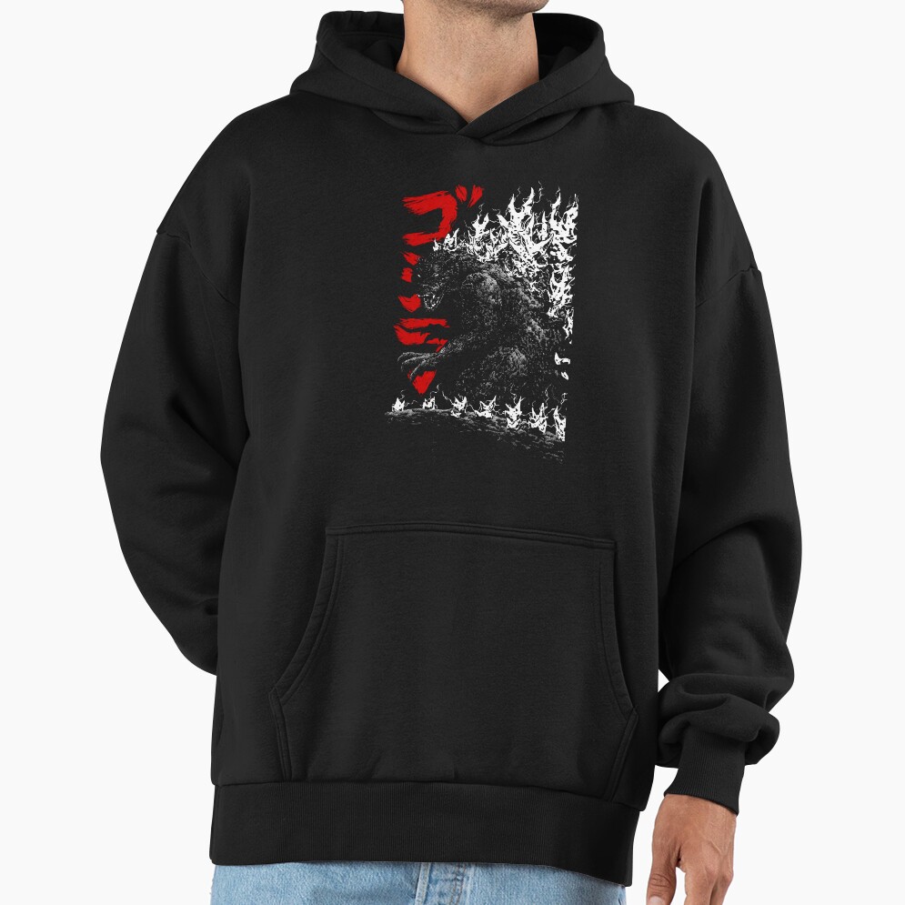 Gojira Millennium Godzilla 2000 Shin Minus One Kaiju Hoodie
