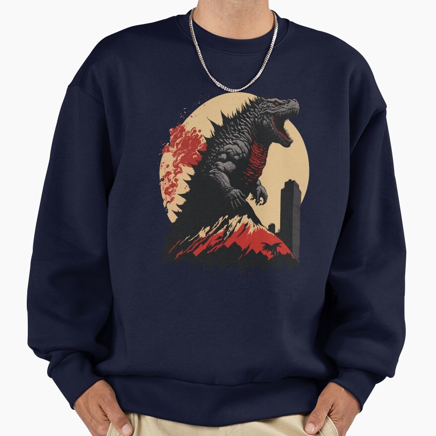 Godzilla Dark Titan Apocalypse Beast Sweatshirt - Image 5