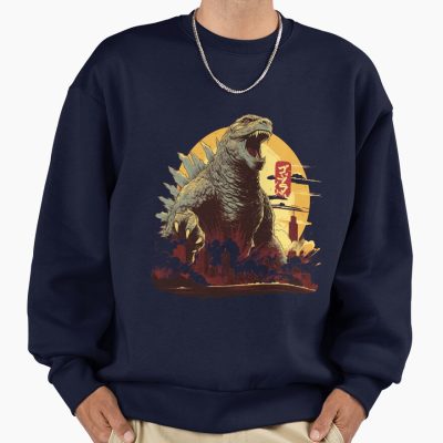 Godzilla Classic Kaiju Monster Power Sweatshirt