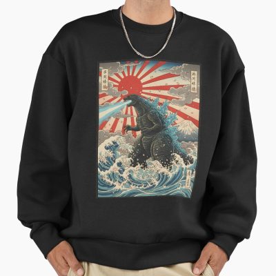 Godzilla Kaiju Destruction Titan Monster Sweatshirt