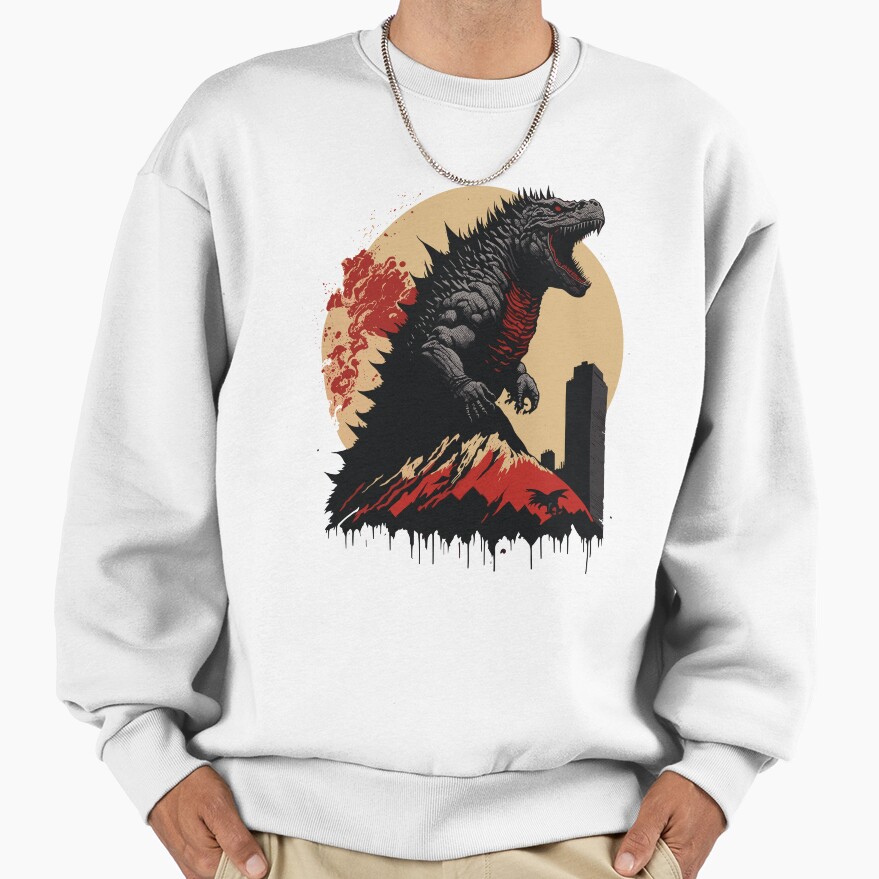 Godzilla Dark Titan Apocalypse Beast Sweatshirt - Image 2