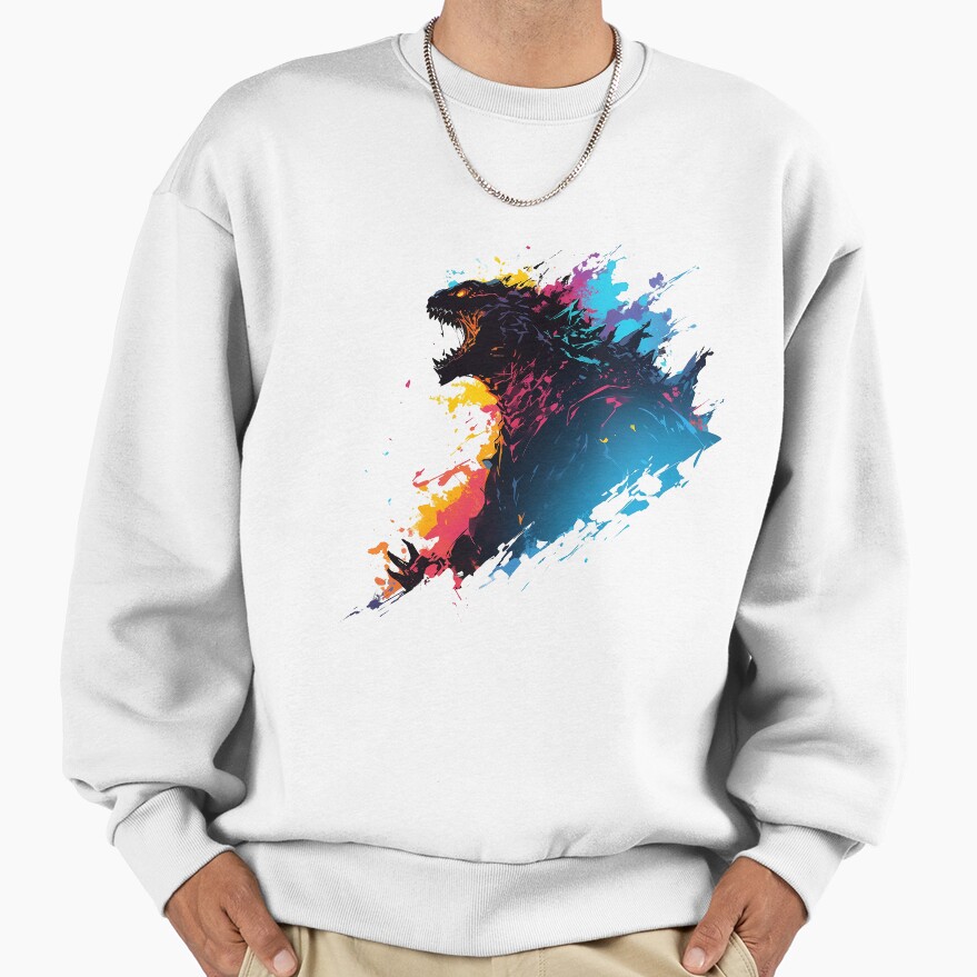 Godzilla Chaos Bringer Destruction Beast Sweatshirt - Image 2