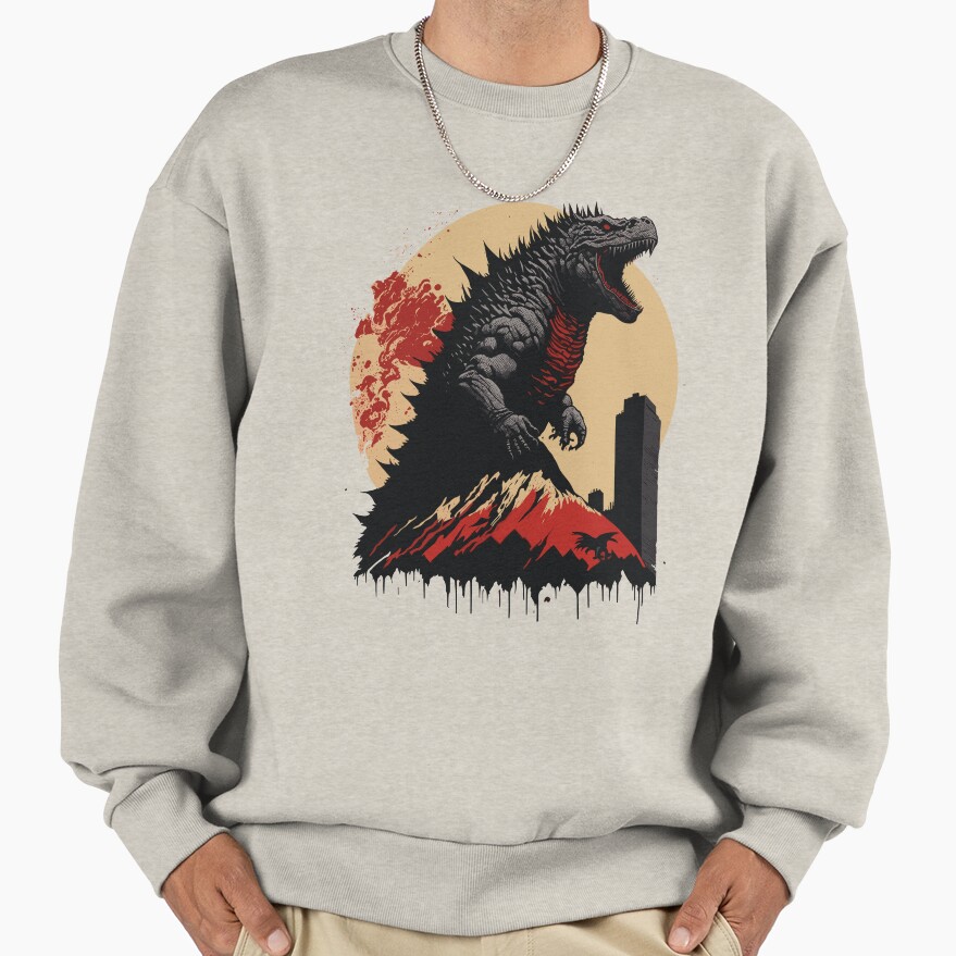 Godzilla Dark Titan Apocalypse Beast Sweatshirt