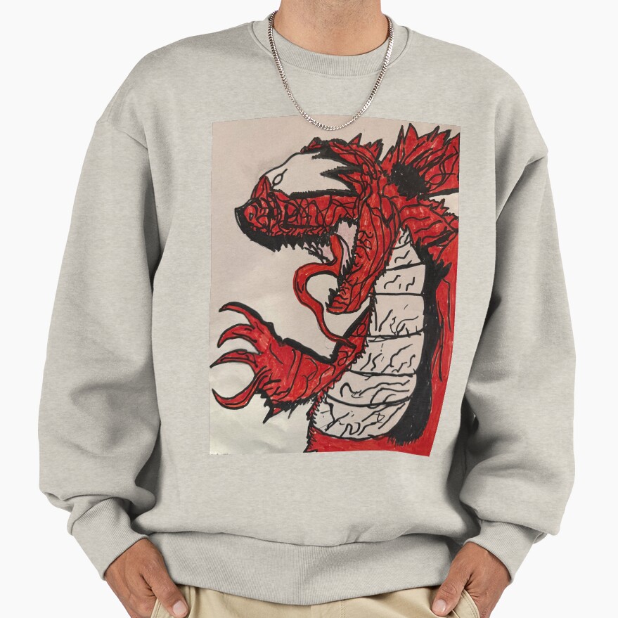 Carnage Godzilla Savage Kaiju Titan Fury Sweatshirt - Image 4
