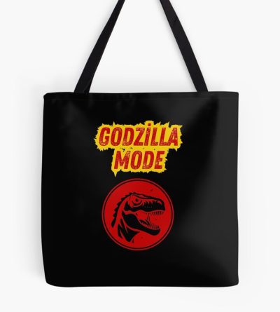 Godzilla Dino Power Mode Bold Kaiju Tote Bag