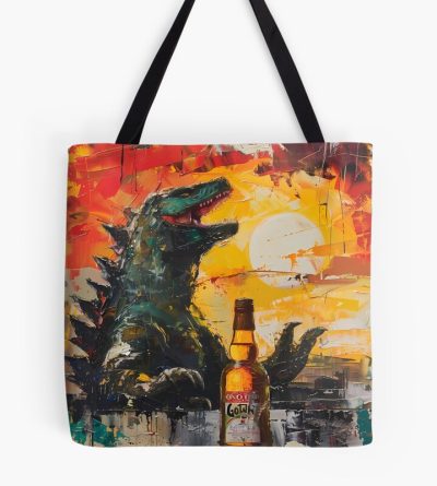 Monster Limoncello Funny Kaiju Summer Tote Bag