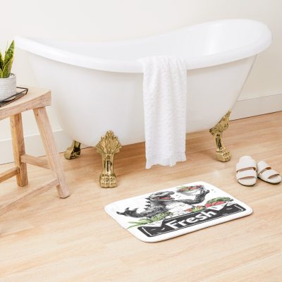 Alternative view of Farmzilla Funny Kaiju Farm Fresh Style Bath Mat