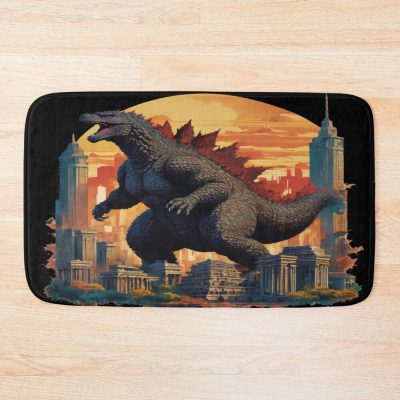 Godzilla City Rampage Urban Kaiju Bath Mat