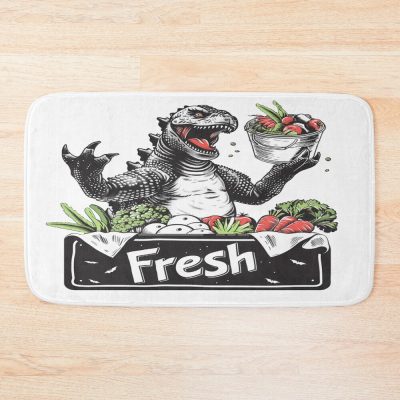 Farmzilla Funny Kaiju Farm Fresh Style Bath Mat