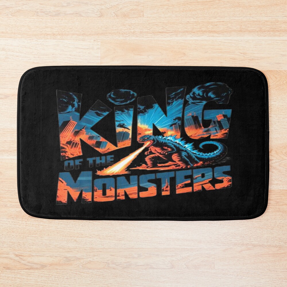 Godzilla King Of Monsters Supreme Titan Bath Mat