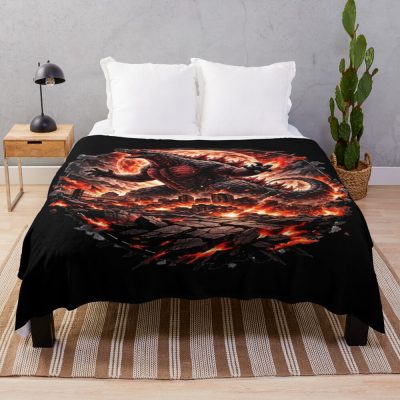 Godzilla Kaiju Ultimate Destruction Titan Throw Blanket