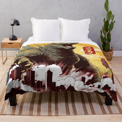 Godzilla Atomic Titan Legendary Monster Throw Blanket