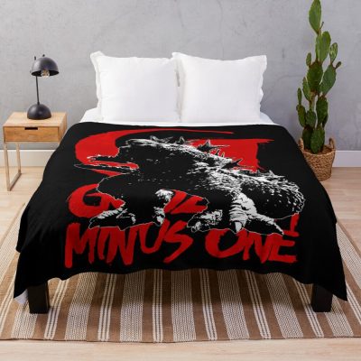 Godzilla Minus One Dark Apocalypse Kaiju Throw Blanket