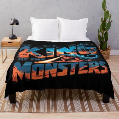Godzilla King Of Monsters Supreme Titan Throw Blanket